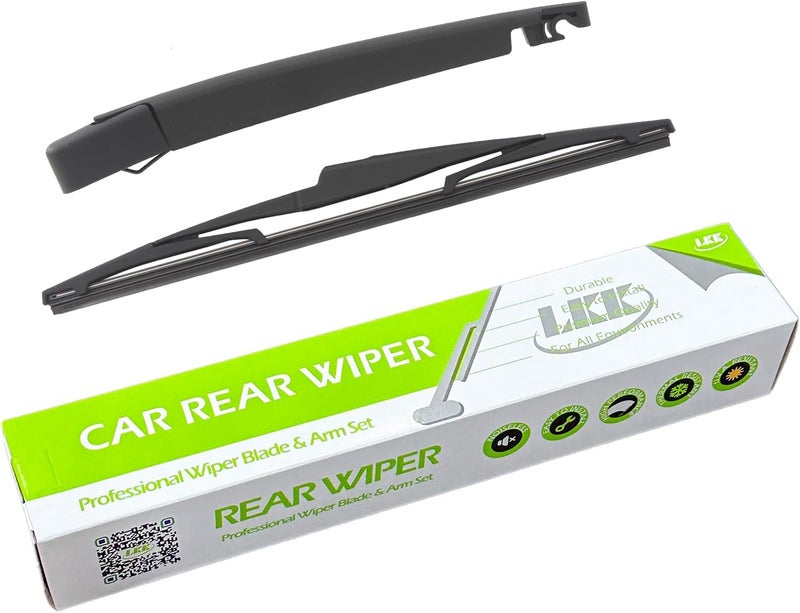 LKK Rear Windshield Wiper Arm Blade Assembly Kit Compatible with Kia Sedona 2015-2021, Kia Telluride 2020-2024 Rear Wiper Set - Image 1